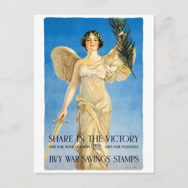 Carte postale Vintage Ad Poster (Devant)