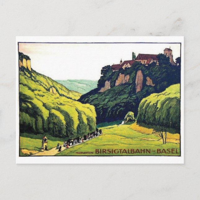 Carte postale Vintage Ad Poster (Devant)