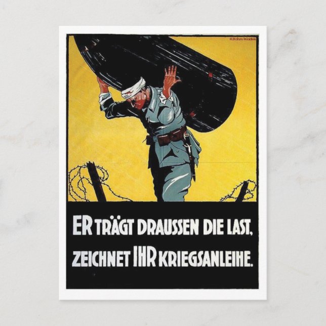 Carte postale Vintage Ad Poster (Devant)