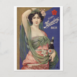 Carte postale Vintage Ad Poster