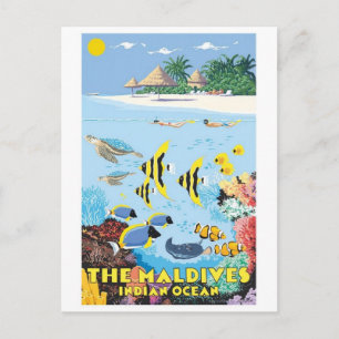 Carte postale Vintage Ad Poster