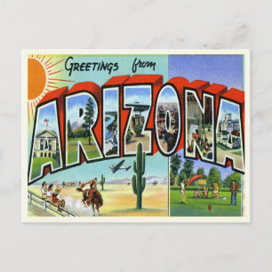 Carte postale vintage Arizona