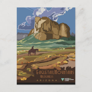 Carte Postale Vintage Arizona Travel