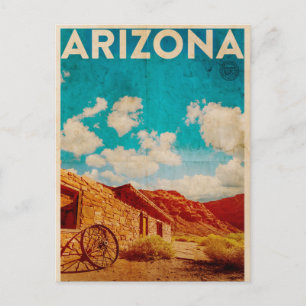 Carte postale vintage Arizona Travel
