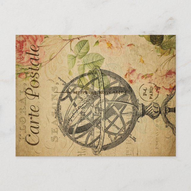 Carte postale vintage Armillère Sphere (Devant)