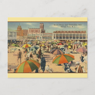 Carte postale vintage Asbury Park