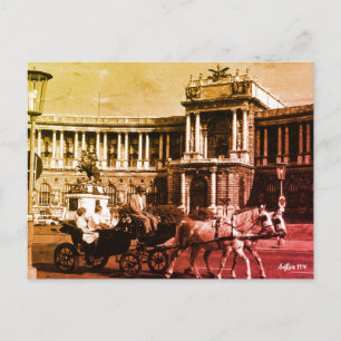 Carte Postale Vintage Autriche Vienne Palais Hofburg