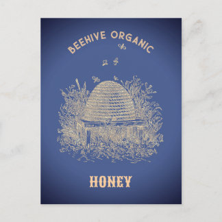 Carte Postale Vintage Beehive 