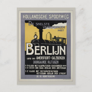 Carte Postale Vintage Berlin Allemagne Voyage Vintage