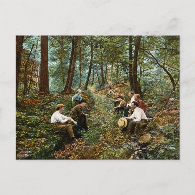 Carte postale Vintage Big Savage Mountain (Devant)