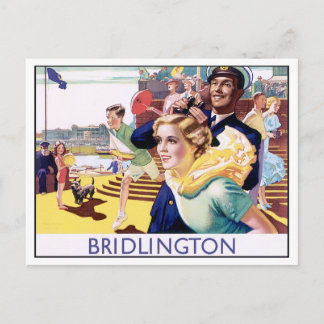Carte Postale Vintage Bridlington