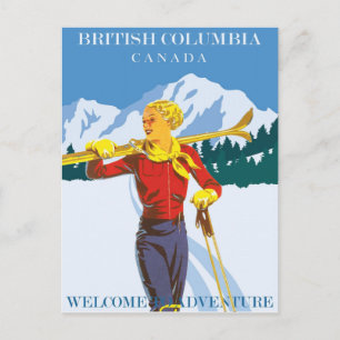 Carte postale vintage Canada
