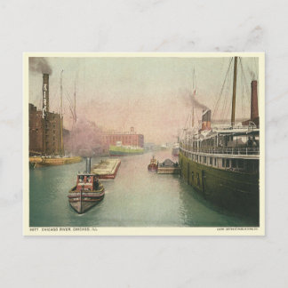 Carte Postale Vintage Chicago