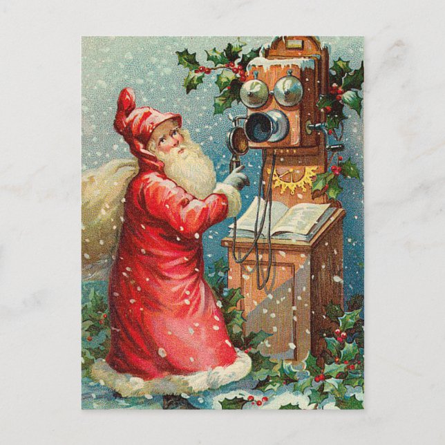 Carte postale Vintage Christmas (Devant)