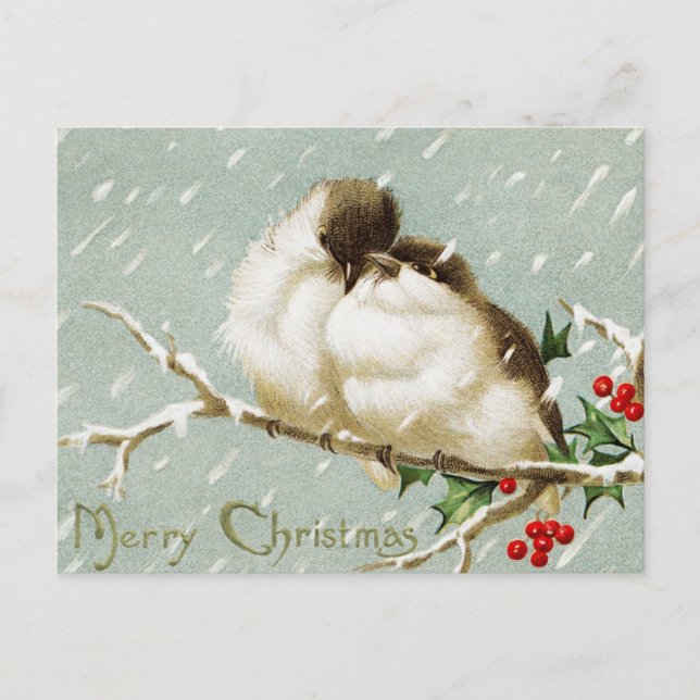 Carte postale Vintage Christmas (Devant)