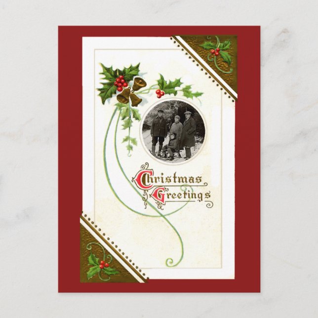 Carte postale Vintage Christmas (Devant)
