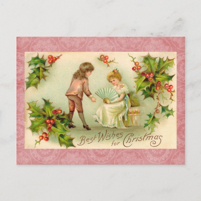 Carte postale Vintage Christmas (Devant)