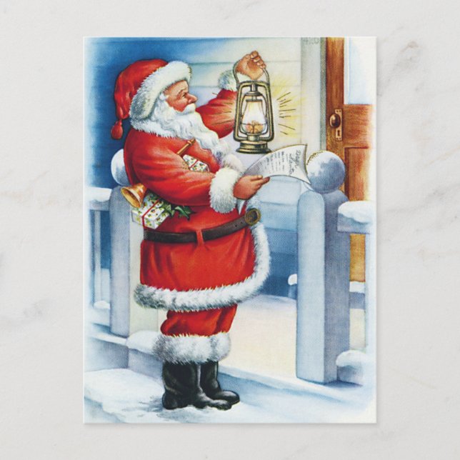 Carte postale Vintage Christmas (Devant)