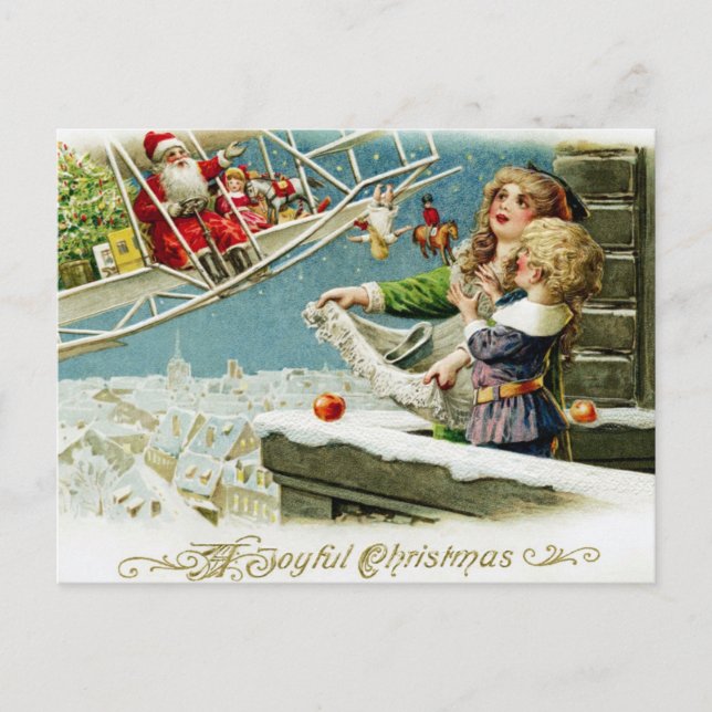 Carte postale Vintage Christmas (Devant)