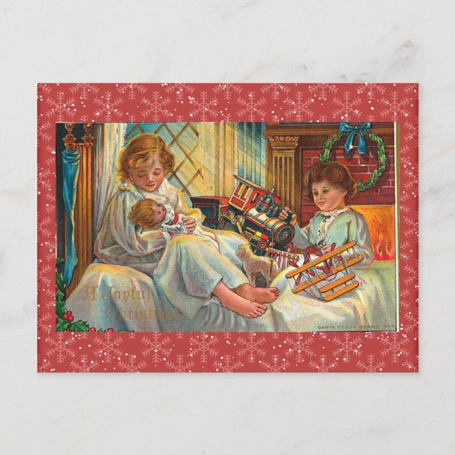 Carte postale Vintage Christmas (Devant)