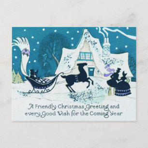 Carte postale Vintage Christmas
