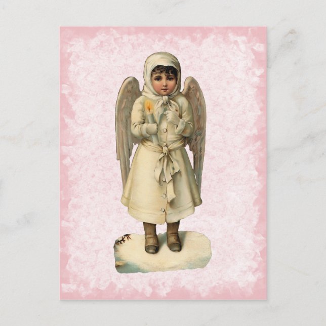 Carte postale Vintage Christmas Angel (Devant)