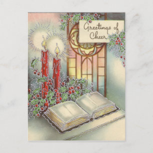 Carte postale Vintage Christmas Design