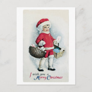 Carte postale Vintage Christmas Image
