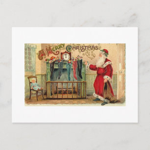 Carte postale Vintage Christmas Stockings