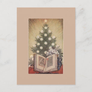 Carte postale Vintage Christmas Tree