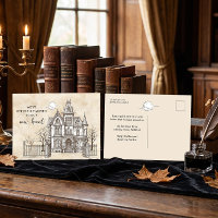 Vintage Dark Academia Nouvelle Maison Hantée Démén