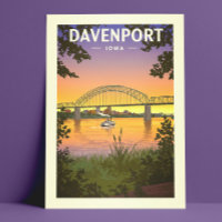 Vintage Davenport Iowa