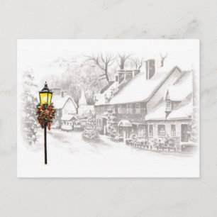 Carte postale vintage de ChristmasTown