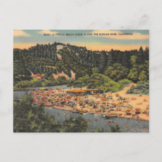 Carte postale vintage de la Russie