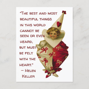 Carte postale vintage de la Saint-Valentin