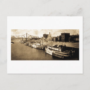 Carte postale Vintage de Monongahela River