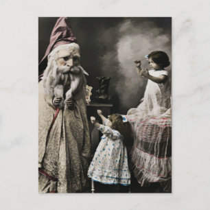 Carte postale vintage de Noël Déplaisante