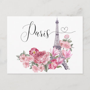 Carte postale vintage de Paris