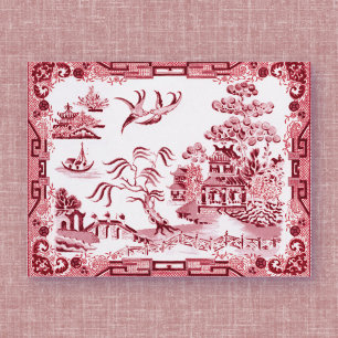 Carte postale vintage de Red Willow