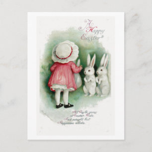 Carte postale vintage de reproduction de la carte