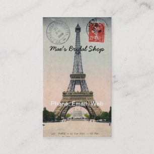 Carte postale vintage de Tour Eiffel