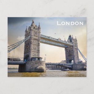 Carte postale vintage de voyage tourisme Londres