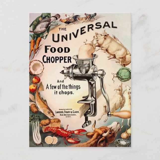 Carte postale vintage Déplaisante (Devant)