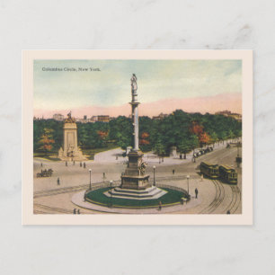 Carte Postale Vintage des années 1920 New York City Manhattan