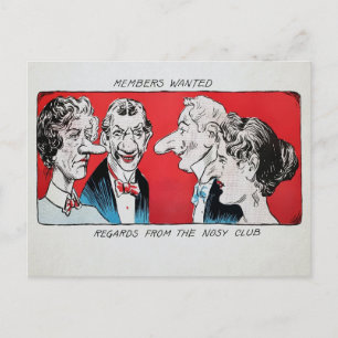 Carte postale vintage du Nosy Club