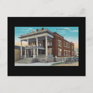 Carte Postale Vintage Elks Club Watertown South Dakota SD BLDG