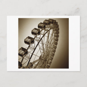 Carte Postale Vintage Ferris Wheel