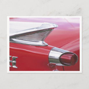 Carte Postale Vintage Fins et Chrome Classic voiture photo
