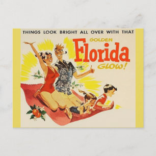 Carte postale vintage Floride
