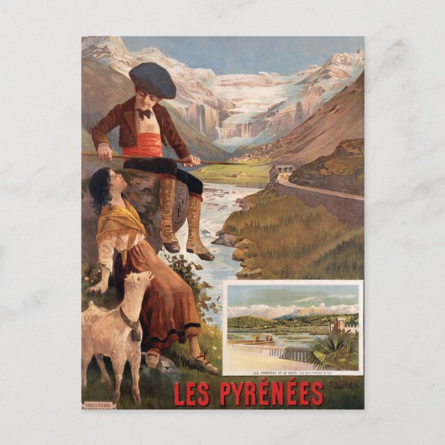 Carte postale vintage France (Devant)